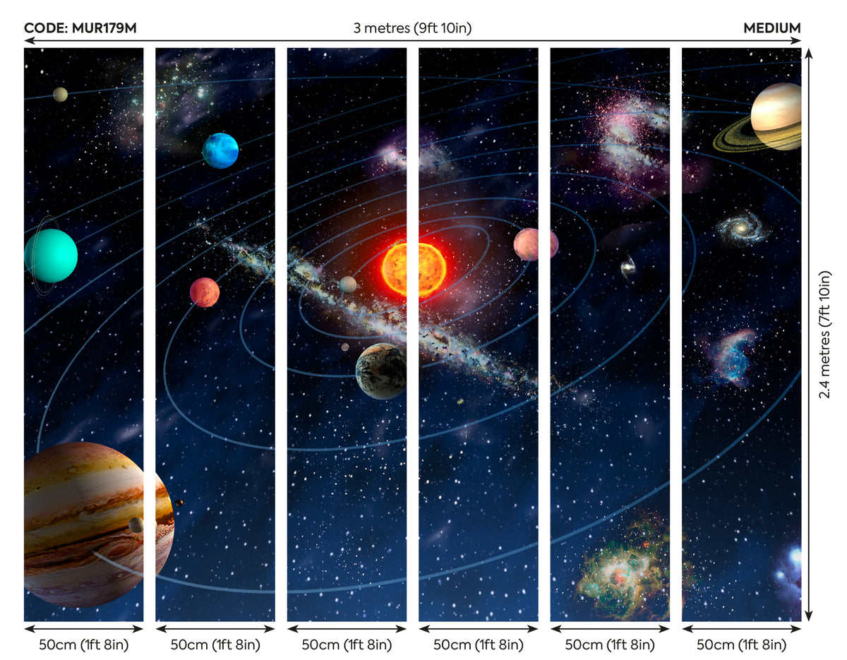 SOLAR SYSTEM - Multi – Origin Murals